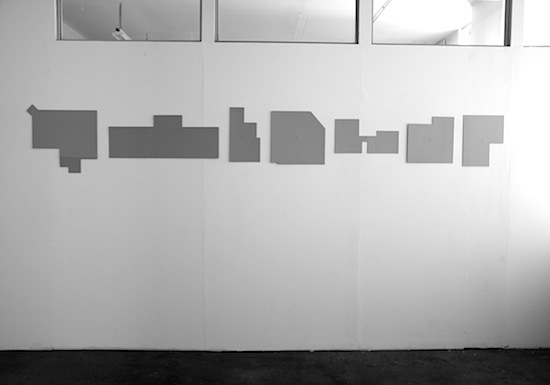 Drte_Behn__Grundrissschablonen_2010_Graupappe_280x60cm